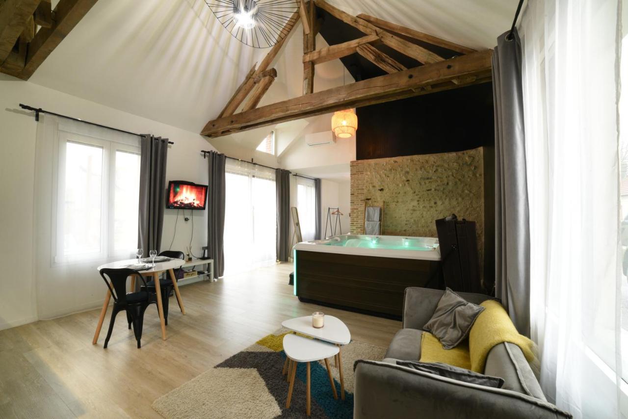 Eaudyssée maison avec SPA privée - Loiret Ladon Esterno foto