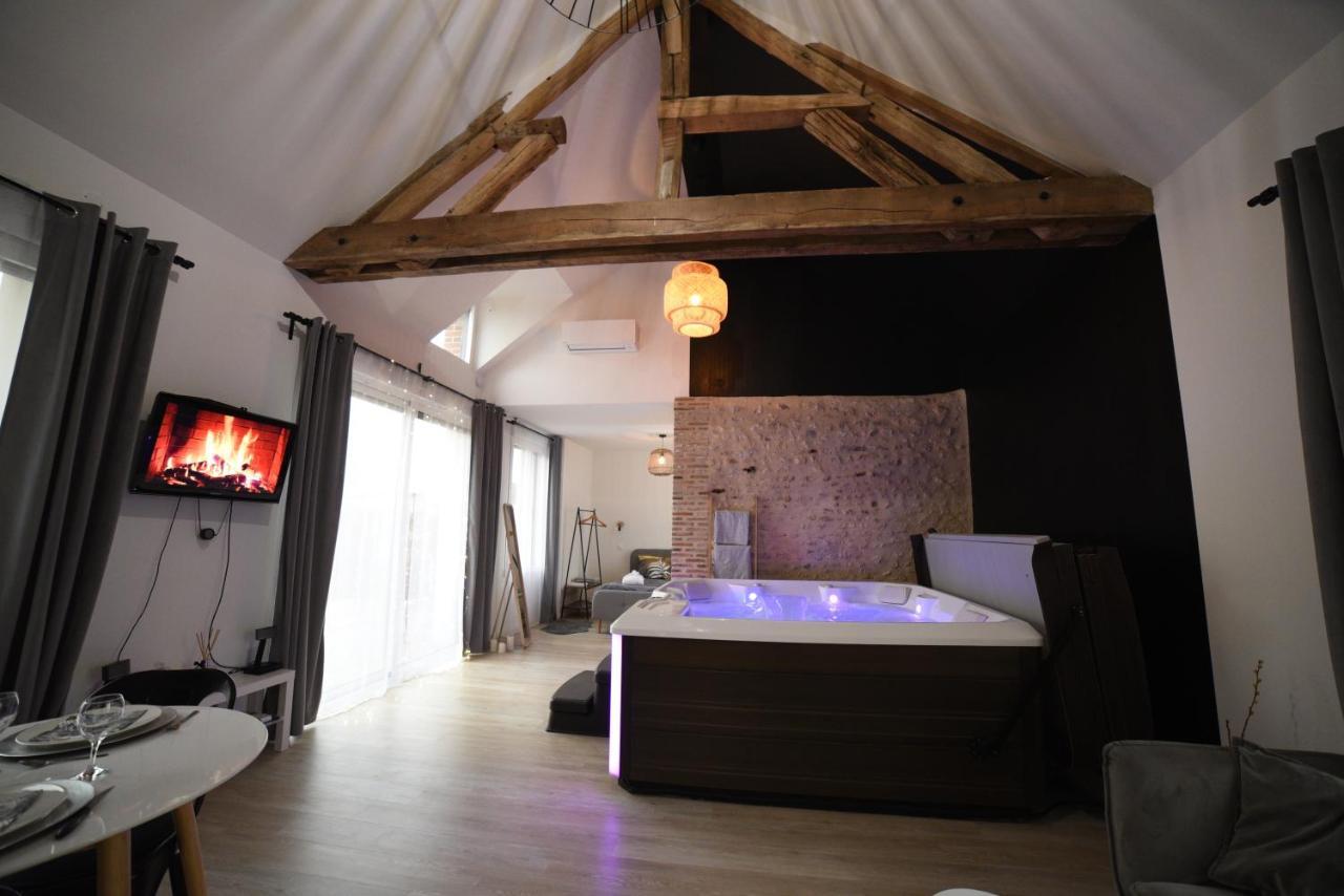 Eaudyssée maison avec SPA privée - Loiret Ladon Esterno foto